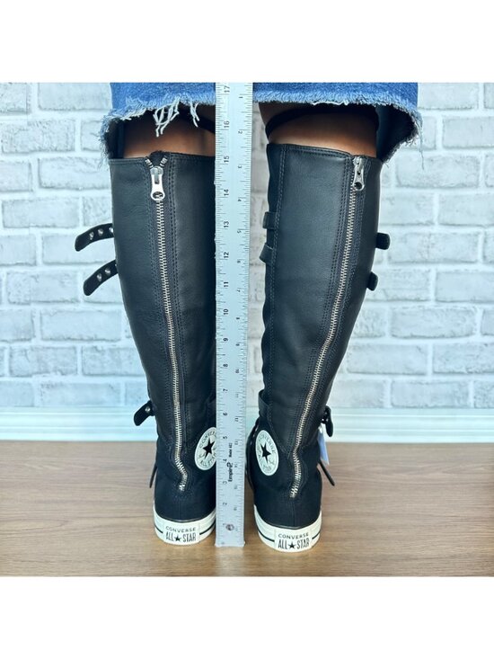 ⭐Converse Chuck Taylor XXHi Leather Straps 4 Men\'s Sneakers Boots Black A16600C⭐